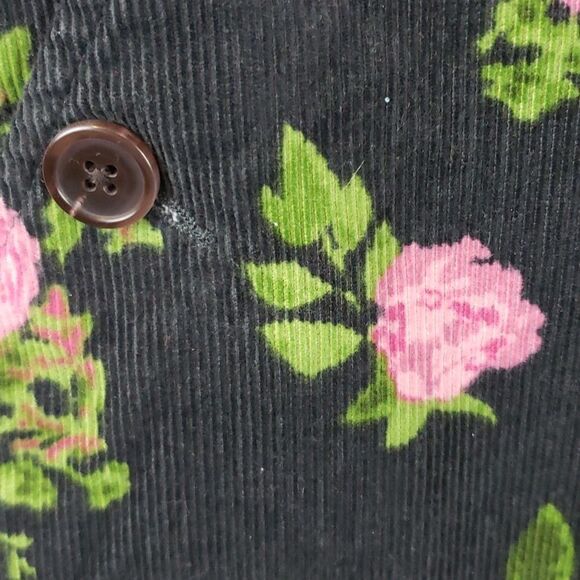 Wild Fable Women's 4 Black Corduroy Roses Mini Skirt - Picture 7 of 10